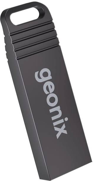 GEONIX GXPD128GB_128 128 GB Pen Drive Compatible with Audio Player, Desktop Computer, Laptop, Television USB 2.0 Metal Case