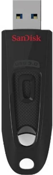 SanDisk Pen Drive USB Cruzer Ultra USB 3.0 Flash Drive Fast transfer 32 GB Pen Drive Compatible with Audio Player, Desktop Computer, Laptop, Mobile, Tablet, Television USB 3.0 Metal Case