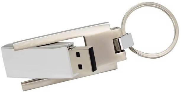 Techbae Keychain 8 GB Pen Drive Compatible with Laptop, Audio Player, Television, Desktop Computer USB 2.0 Metal Case