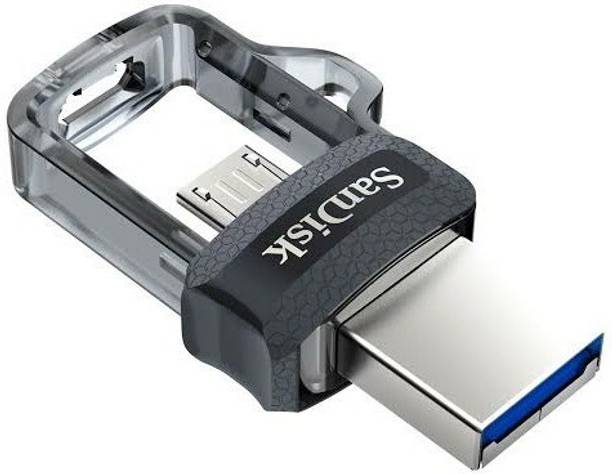 SanDisk SMGSDPDOTG 32 GB Pen Drive Compatible with Desktop Computer, Laptop, Audio Player, Tablet, Mobile, Television USB 3.0 Plastic Case