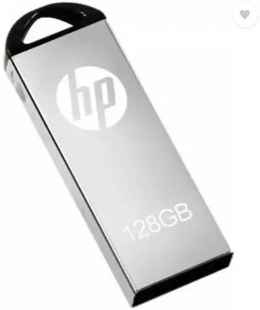 HP 128 GB Pendrive High Speed 2.0/3.0 Go USB 128 GB OTG Drive 128 GB Pen Drive Compatible with Desktop Computer, Audio Player, Desktop Computer, Laptop, Mobile, Tablet USB 3.0 Metal Case