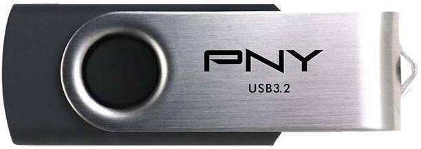 PNY MM-FD32ATR-32GB 32 GB Pen Drive Compatible with Desktop Computer, Laptop, Television USB 3.2 Metal Case