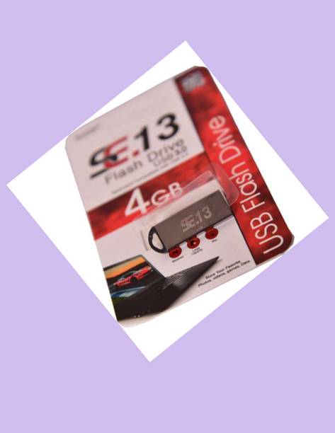 SE.13 Flash Drive Pendrive#99 4 GB Pen Drive Compatible with Mobile, Laptop USB 3.0 Metal Case