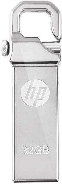 HP METAL V250W 32 GB Pen Drive Compatible with Audio Player, Desktop Computer, Television, Laptop, Audio Player USB 2.0 Metal Case