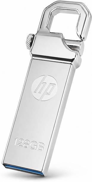 HP V250W 128 GB Pen Drive Compatible with Audio Player, Desktop Computer, Laptop, Mobile USB 2.0 Metal Case
