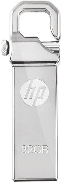 HP V250B 32 GB Pen Drive Compatible with Audio Player, Desktop Computer, Mobile, Laptop USB 2.0 Metal Case