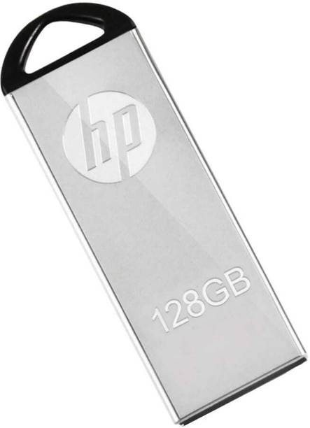 HP 128 GB Pendrive 128 GB Pen Drive Compatible with Mobile, Laptop, Tablet, Television, Desktop Computer, Gaming Console USB 3.0, USB 2.0 Metal Case