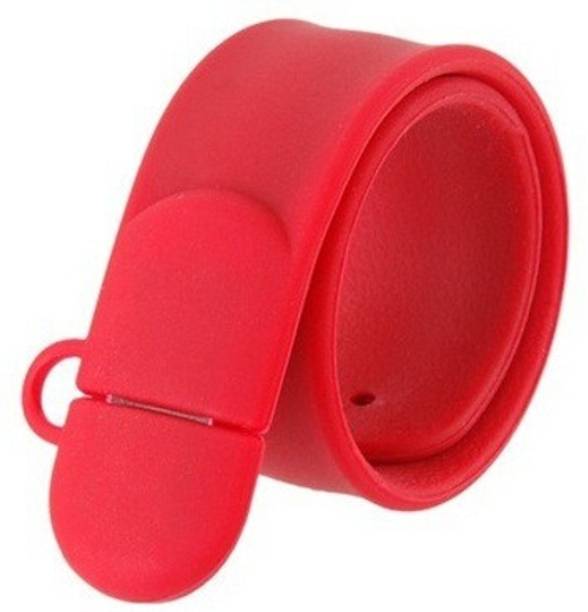 Eshop 100% Genuine Silicone Bracelet hand band USB Flash Drive 4 GB Pen Drive Compatible with Gaming Console, Desktop Computer, Television, Audio Player, Laptop USB 2.0 Rubber Case
