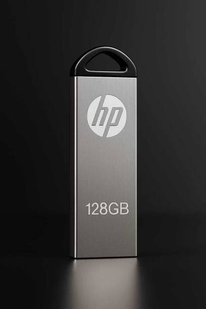 HP 128GB Pen drive V220W USB Pendrive 128 GB Pen Drive Compatible with Audio Player, Desktop Computer, Gaming Console, Laptop, Mobile, Tablet USB 2.0, USB 3.0 Metal Case