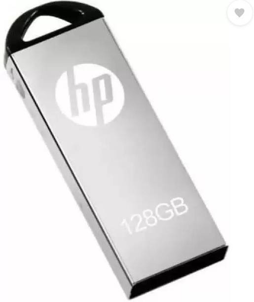 HP 2IN1 OTG FREE V220Y 128 GB Pen Drive Compatible with Laptop, Mobile, Tablet, Desktop Computer USB 2.0, USB 3.0 Metal Case