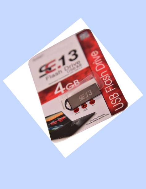 SE.13 Flash Drive Pendrive#68 4 GB Pen Drive Compatible with Mobile, Laptop USB 3.0 Metal Case