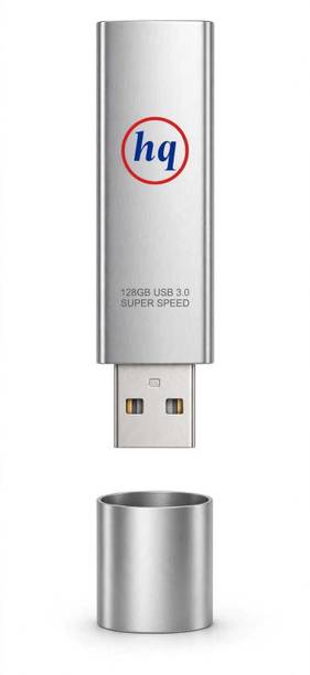 Hq 128gb pendrav 128 GB Pen Drive Compatible with Mobile, Laptop, Desktop Computer, Audio Player USB 3.0 Metal Case