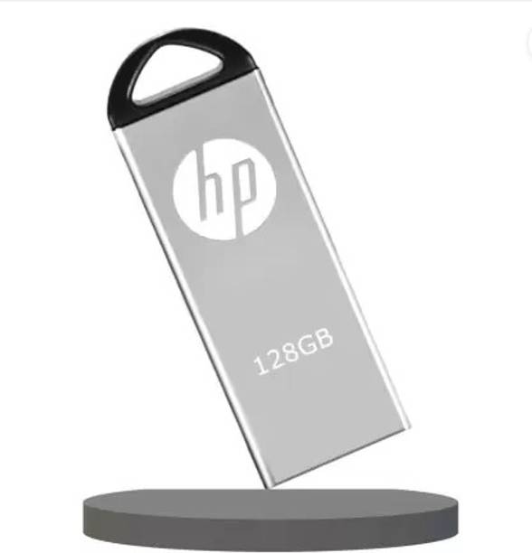 HP v220 rvp 128 GB Pen Drive Compatible with Tablet, Desktop Computer, Audio Player, Laptop, Netbook, Mobile USB 2.0, USB 3.0 Metal Case