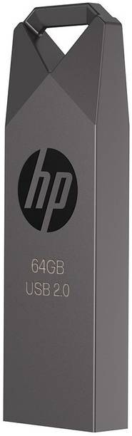 HP 235w-Grey 64 GB Pen Drive Compatible with Desktop Computer, Laptop, Tablet USB 2.0 Metal Case
