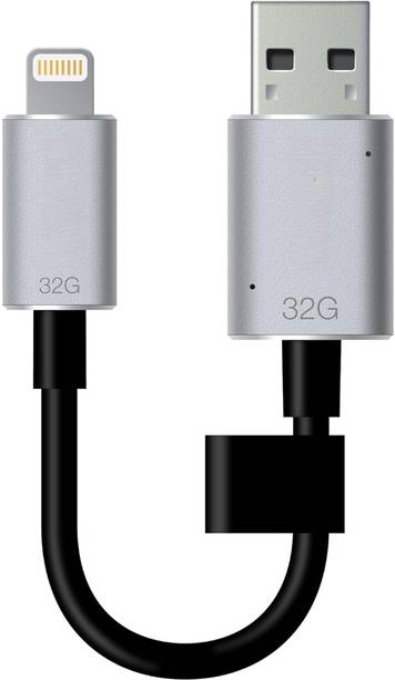 Carecase OEM 32GB USB 3.0 Lexar JumpDr C20i 32 GB OTG Drive Compatible with Mobile Lightning, USB 3.0 Metal Case