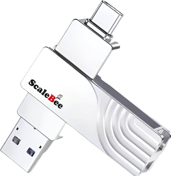 SCALEBEE 512 GB USB 3.0 Dual Drive Metal Body 512GB Type C Otg Pendrive 512 GB OTG Drive Compatible with Audio Player, Desktop Computer, Gaming Console, Laptop, Mobile, Netbook, Tablet, Television USB 3.0 Metal Case