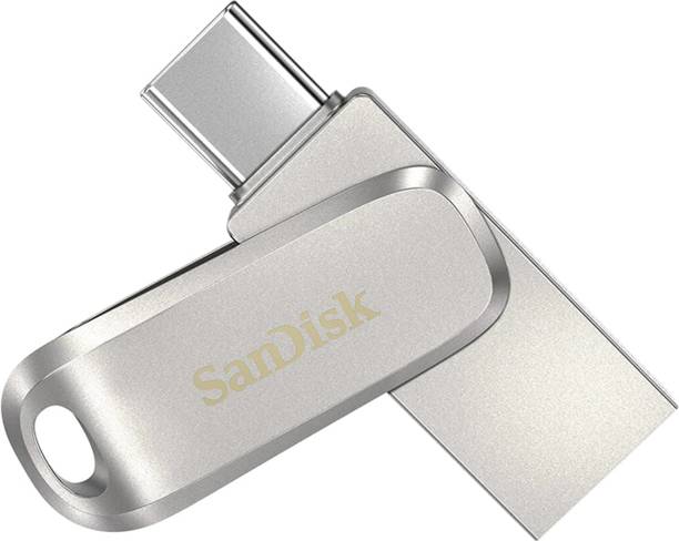 SanDisk SDDDC4-256G-I35 256 GB OTG Drive Compatible with Mobile, Desktop Computer, Laptop USB 3.1 Metal Case