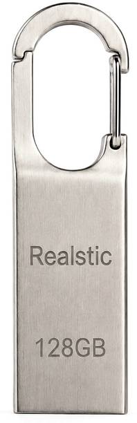 Realstic 128GB Pen Drive 128 GB OTG Drive Compatible with Audio Player, Desktop Computer, Gaming Console, Laptop, Mobile, Netbook, Tablet, Television USB 3.0 Metal Case