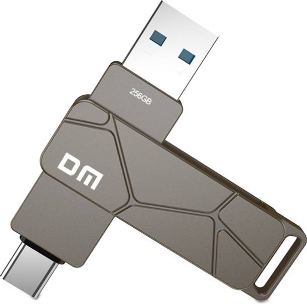 DM PD198 256GB USB 3.2 Gen1 Type C Metal Premium Pendrive for PC, Laptop, Netbook, 256 GB OTG Drive Compatible with Audio Player, Desktop Computer, Gaming Console, Laptop, Mobile, Netbook, Tablet, Television USB 3.2 Metal Case