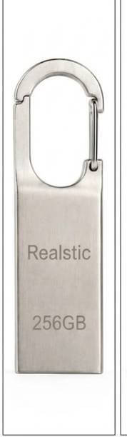 Realstic 256 GB Pen Drive pendriveQ7 256 GB OTG Drive Compatible with Audio Player, Desktop Computer, Gaming Console, Laptop, Mobile, Netbook, Tablet, Television USB 3.0 Metal Case