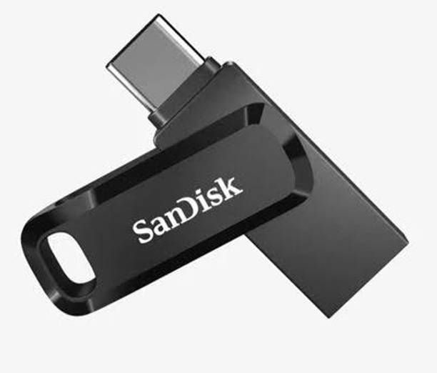 SanDisk SDDDC3-064-I46PD 64 GB OTG Drive Compatible with Laptop, Television, Tablet, Mobile, Desktop Computer USB 3.2 Plastic, Metal Case