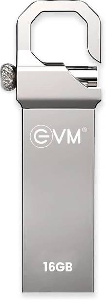 EVM EnStore Pen Drive - Read Speeds up to 15MB/s 16 GB OTG Drive Compatible with Desktop Computer, Laptop USB 2.0 Metal Case
