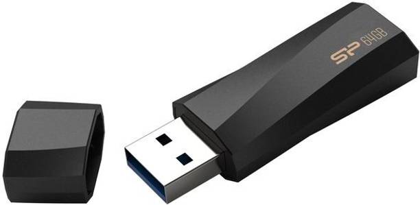 Silicon Power Blaze B07 64 GB Pen Drive Compatible with Desktop Computer, Laptop USB 3.2 Plastic Case