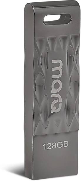 MarQ by Flipkart MQPD_128_U32 128 GB Pen Drive Compatible with Desktop Computer, Laptop, Television USB 3.2 Metal Case