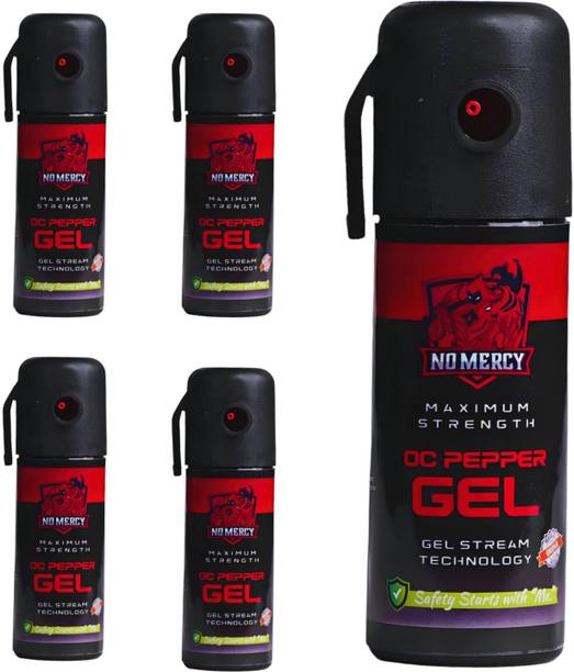 NO MERCY PEPPER SPRAY FOR WOMEN SAFETY PACK OF 5 250ML ...