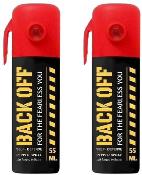 ANISAM Back Off Pepper Spray Red Pack of 2 x 55ml Pepper Stream S