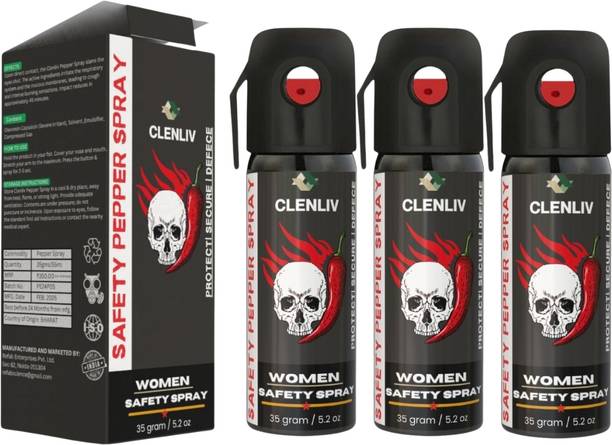 Clenliv Ultra Power Intense Pepper Spray For Women Safe...