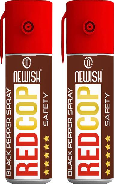 NEWISH Powerful Black Pepper Spray Self Defence for Women Pack Of