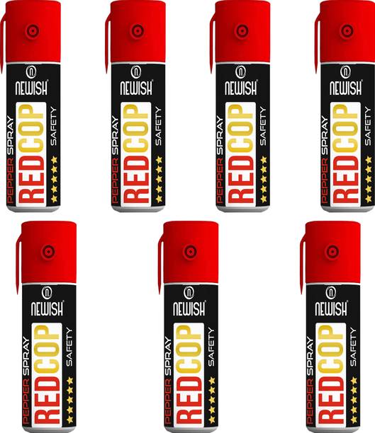 NEWISH RED COP Powerful Self-Defence For Women Pack Of 7 (Each
