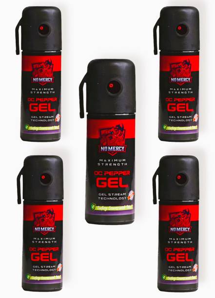 NO MERCY Powerful Pepper Spray Self Defense for Women Pack Of