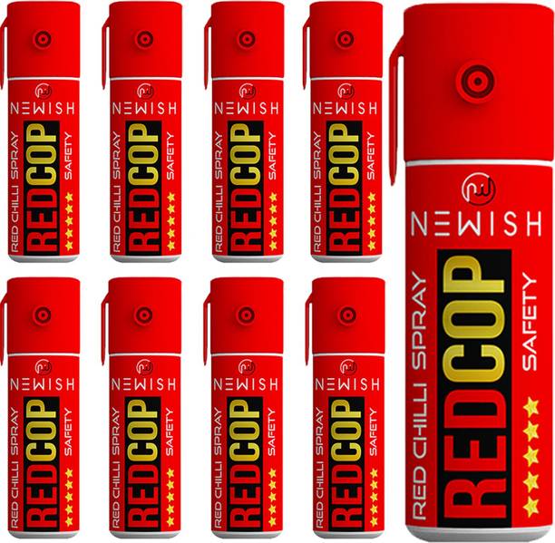 NEWISH Powerful Red Chilli Pepper Spray Self Defence for Women Pa
