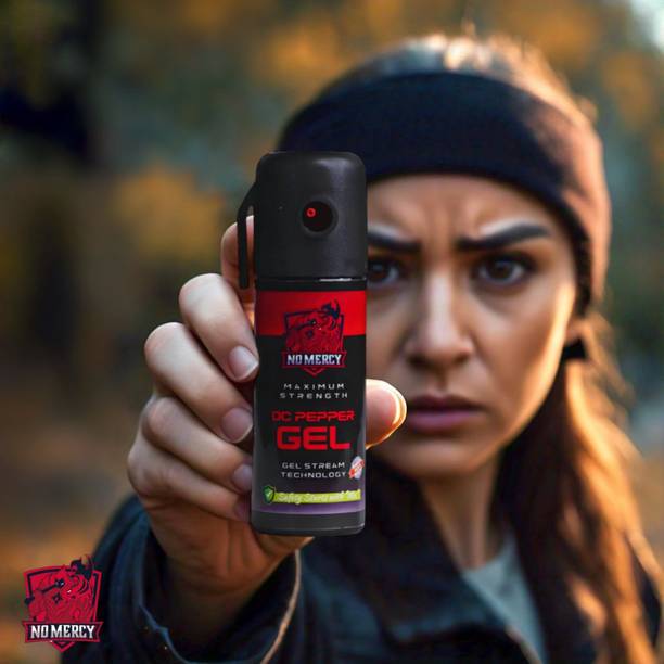 NO MERCY : Powerful Red Chilli Pepper Spray Self Defence For Wome