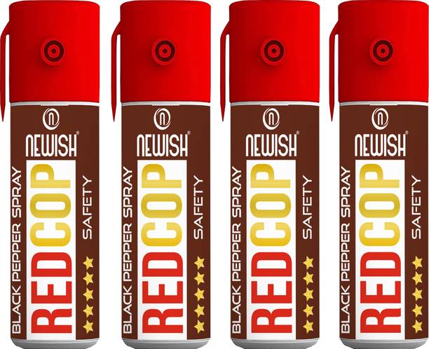 NEWISH : Powerful Black Pepper Spray Self Defence for Women Pack