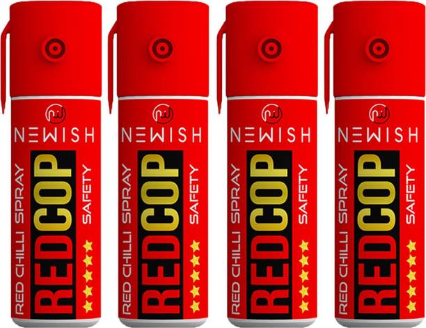 NEWISH Powerful Red Chilli Pepper Spray Self Defence for Women Pa