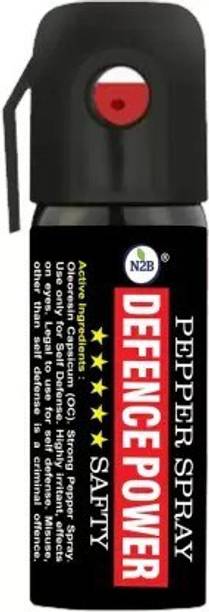 N2B Defence Power Women Self Defence Pepper Spray for Safety/Protection Pepperspray Pepper Stream Spray
