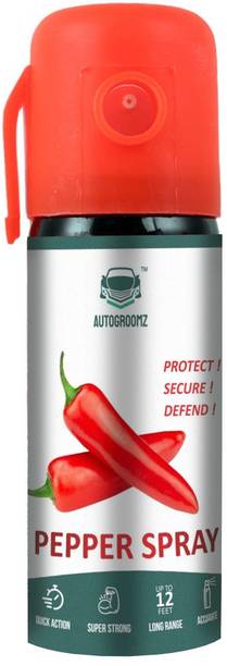AUTOGROOMZ Self Defence Pepper Spray for Woman Safety - 55 ML (Pack Of 1) Pepper Gun