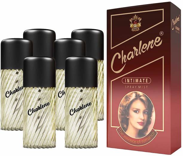 Charlene Intimate Parfum For Women - 50ml Pack Of 6 Perfume Body Spray  -  For Men & Women