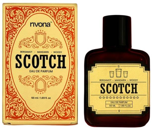 RIVONA NATURALS Scotch Perfume Crafted with Long Lasting Vanilla Notes Perfume Eau de Parfum  -  50 ml