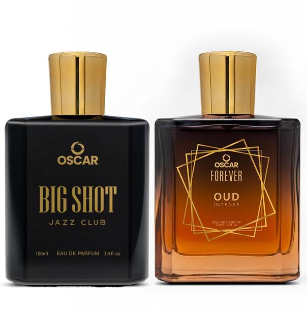 OSCAR Big Shot Jazz Club & Forever Oud Intense Perfume Combo | Strong & Long Lasting Eau de Parfum  -  200 ml