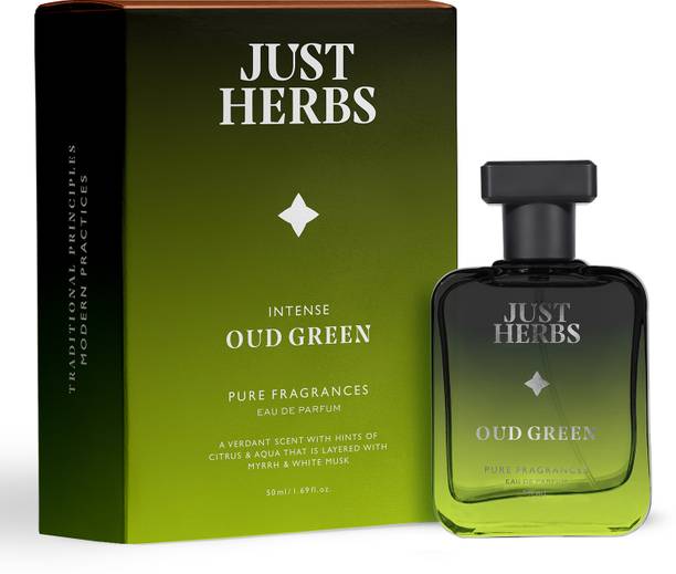 Just Herbs Intene Oud Green Eau De Parfum LongLasting Eau de Parfum  -  50 ml