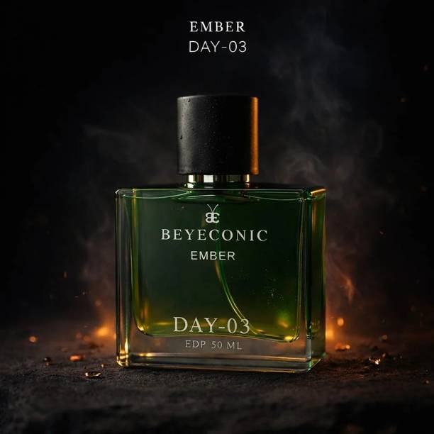 Beyeconic DAY 03 EMBER | Long Lasting Fresh Spicy Woody Perfume Eau de Parfum - 50 ml