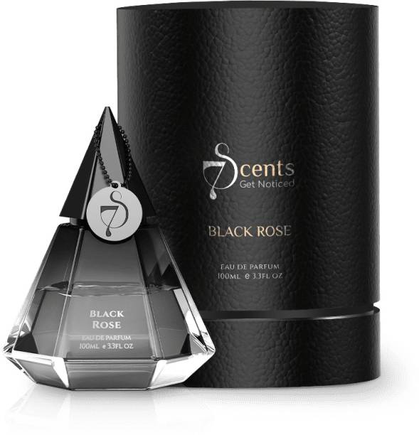 7 SCENTS Black Rose | Eau De Parfum | Unisex Fragrance Exquisite Indo-Luxury Perfume Eau de Parfum  -  100 ml