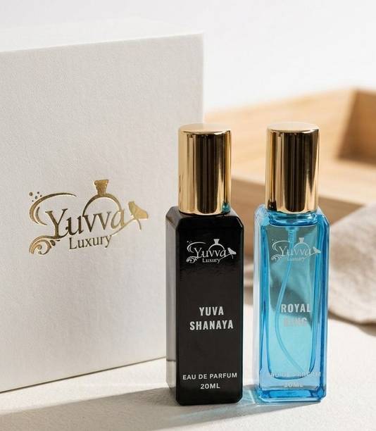 YUVVA ; LUXURY Yuva Shanaya & Royal King Unisex Perfume Combo Long Lasting Fragrance Eau de Parfum  -  40 ml