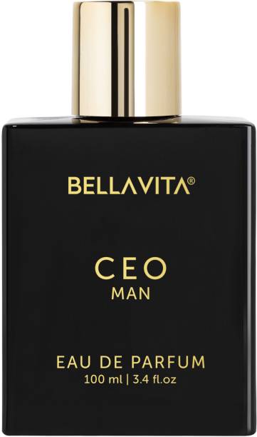 Bella vita organic CEO MAN Eau De Parfum,Long Lasting Notes of Tonka,Agarwood & Ambergris Perfume  -  100 ml