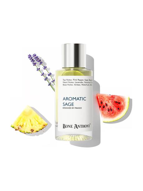 Bone Anthony Aromatic Sage Luxury Perfume | Refreshing Aromatic Scent | Long Lasting Eau de Parfum - 50 ml
