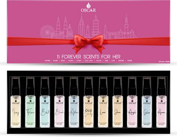ऑस्कर 11 Forever Scents For Her 8ML (Pack 11) | Perfume Sets For Women & Girls Eau de Parfum  -  88 ml